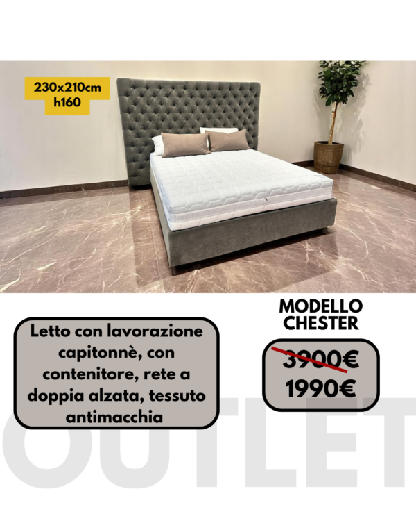 LETTO MODELLO CHESTER